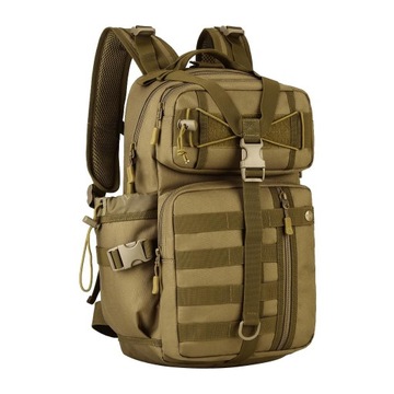 Outdoor Backpack Plecak Day Pack Bag Wolf Brown