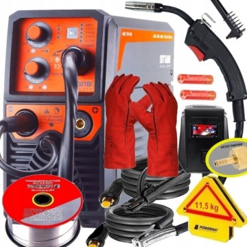Сварщик инвертора Migomat Flux Mig Mag Mag MMA 200A Соединение GAS + ADD -ON
