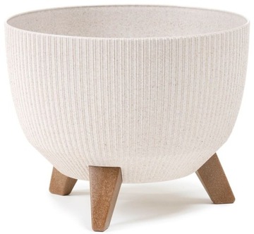 DONICZKA MISA ROMA JUMPER NA NÓŻKACH śr. 24CM BIAŁY ECO MAT Lamela