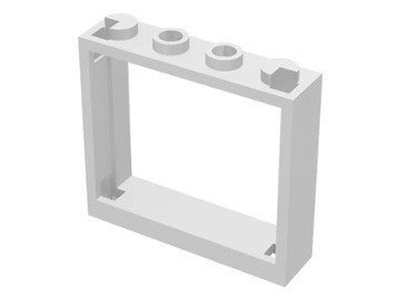 LEGO White Window 1x4x3 Okno 60594 1szt