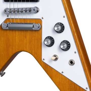 Gibson 70s Flying V Antique Natural Электрогитара + футляр