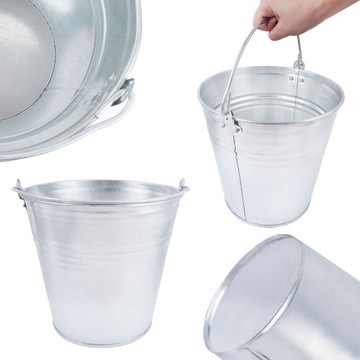 ВЕДРО, ОЦИНКОВАННАЯ СТАЛЬ, ОЦИНКОВАННАЯ, 5 Л