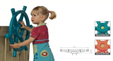 Большой руль, руль, игрушечная игровая площадка, детский корабль, детский KBT STAR TU