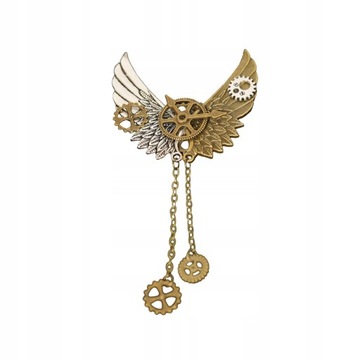 Angel Wing broszka w stylu Retro przypinka do