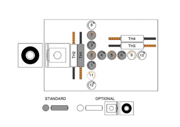МНОГОШПИНДЕЛЬНЫЙ СВЕРЛИЛЬНЫЙ СТАНОК С ЧПУ РАСТОЧНАЯ СИСТЕМА 800 EVO