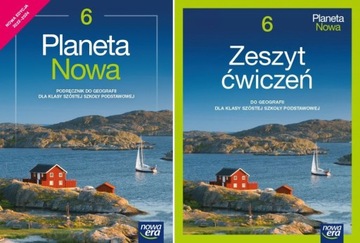 PLANETA NOWA 6 SP Podręcznik + Ćwiczenia N. ERA