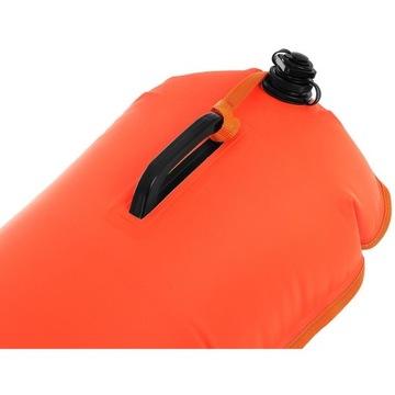 Надувной буй для плавания 2в1 Буй безопасности Сухой карман для вещей 18