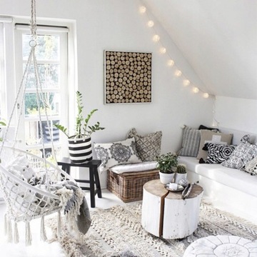 FOTEL WISZĄCY HUŚTAWKA OGRODOWA GNIAZDO BOCIANIE