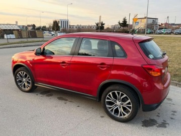 Mitsubishi ASX I SUV Facelifting 2015 1.6 117KM 2016 Mitsubishi ASX Sliczny ASX 1.6 benzyna 117tys km grzany fotel Parktronik, zdjęcie 10