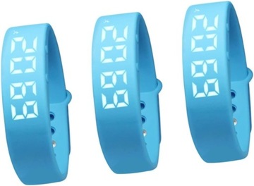 Многофункциональный шагомер-будильник, 2 шт.