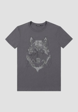 T-SHIRT MĘSKI ANTONY MORATO SLIM FIT CZARNY r. XXL