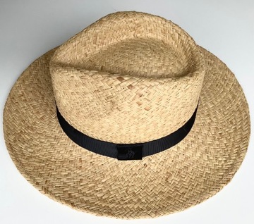 Polo Ralph Lauren kapelusz fedora hat S/M słomkowy