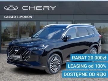 Chery Tiggo 8 SUV 1.6 T-GDI 147KM 2025 Chery Tiggo 8 Black Pearl Dostępne od ręki