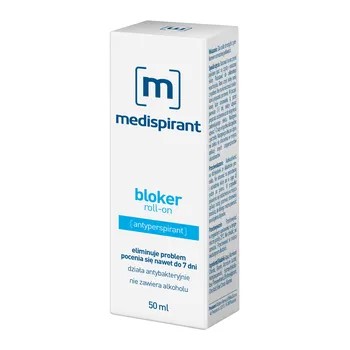 Medispirant Antyprespirant rollon x 50 ml