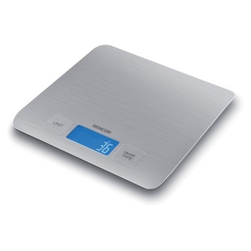 Waga Kuchenna Stal Do 5kg Tarowanie Sencor SKS5400