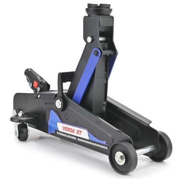 PODNOŚNIK SAMOCHODOWY HYDRAULICZNY WARSZTATOWY ŻABA 2T LEWAREK W WALIZCE