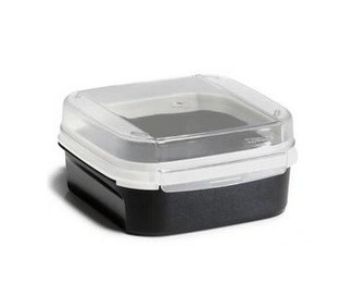 Tupperware Pojemnik Kolory Tęczy ** 1,2 L czarny z przykrywką ** F-ra Vat