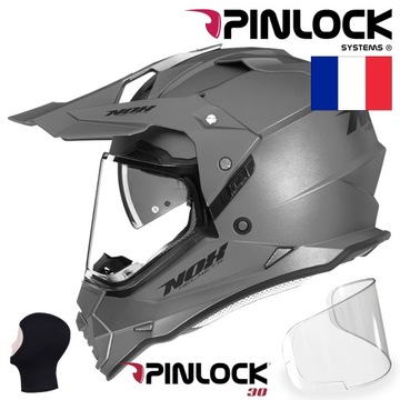 NOX N312 CROSS МОТОЦИКАЛЬНЫЙ ШЛЕМ ВЕТРОВОЕ СТЕКЛО + PINLOCK XL