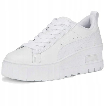 Buty na platformie Puma Mayze Wedge Wns 386273 04 białe r. 38,5