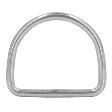 10 шт. D-образные кольца из нержавеющей стали 316