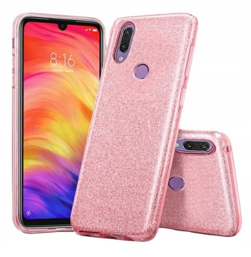 Etui tył plecki Brokat Glitter iPhone 13 różowy8