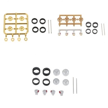 12 sztuk 1/64 aluminiowe felgi piasta z hamulcem d