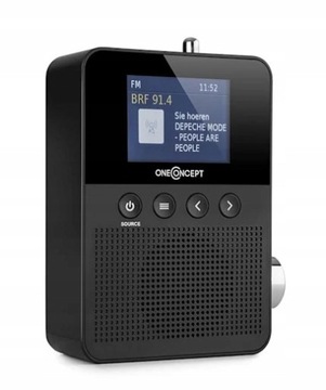 OneConcept 10032325 mini radio DAB+ BT USB