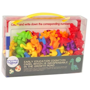 Образовательный набор WOOPIE «Обучение счету, сортировке динозавров», 95 шт.