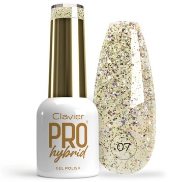 Lakier Hybrydowy ProHybrid Gold Clavier 8 ML