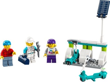 LEGO City 40526 Elektryczne hulajnogi i ładowarka