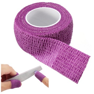 BANDAŻ OCHRONNY NA PALEC TAŚMA PLASTER DO MANICURE