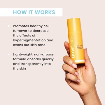 TIMELESS SKIN CARE 20% СЫВОРОТКА С ВИТАМИНОМ С Е И ФЕРУЛОВОЙ КИСЛОТОЙ - 30 МЛ