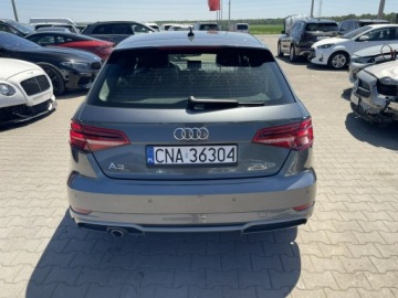 Audi A3 8V 2019 Audi A3 Sportback S Line Klimatronik Kamera LED, zdjęcie 8