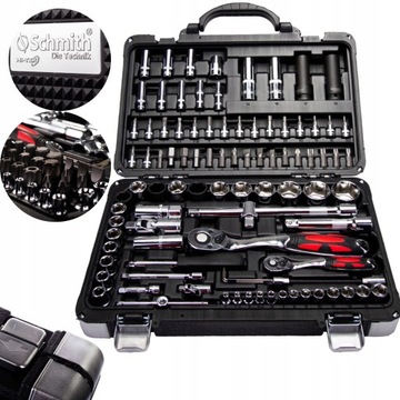 ZESTAW KLUCZY NASADOWYCH 94SZT NASADOWE SCHMITH