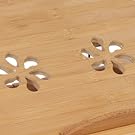 БОЛЬШОЙ ДЕРЕВЯННЫЙ БАМБУКОВЫЙ СТОЛ ДЛЯ НОУТБУКА