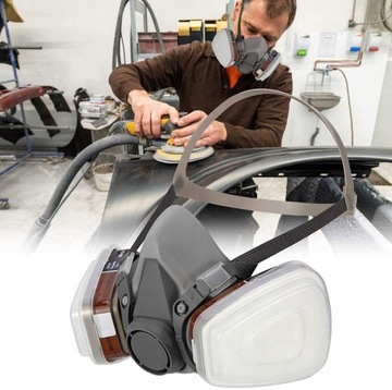 Paint Mask 6200 Противогаз с комплектом защитных очков