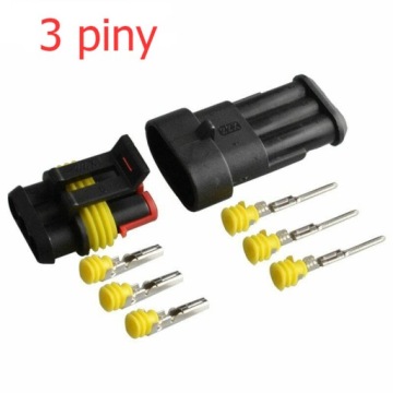 Кубический герметичный разъем superseal 3-контактный 1,5 мм2