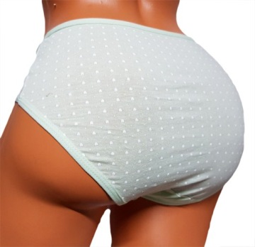 3-PAK MAJTKI DAMSKIE FIGI BAWEŁNA w Serduszka XL