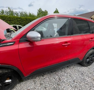 SUZUKI VITARA III DRZWI LEWE KOMPLETNE + LUSTERKO KOLOR ZCF