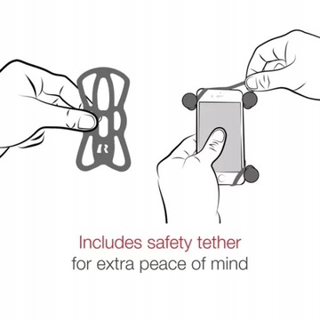 Мотоциклетный держатель для телефона RAM Mount X-Grip с шариком B 1 дюйм RAM-HOL-UN10BU