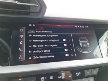 Audi A3 8Y Sportback 1.5 35 TFSI 150KM 2024 Audi A3 Sportback 35 TFSI S line Salon PL Dealer Audi 1.5 Benzyna, zdjęcie 23