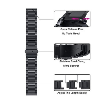 PASEK XIAOMI MI WATCH S1 S2 PRO ACTIVE S3 AMAZFIT STRATOS GTR 47 2 E 3 4 2S