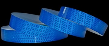 СВЕТООТРАЖАЮЩАЯ ЛЕНТА СИНЯЯ ФОЛЬГА ДЛЯ СВЕТООТРАЖАЮЩЕГО ВЕЛОСИПЕДА