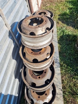 СТАЛЬНОЙ ОБОД 17,5 6 шпилек MAN TGL