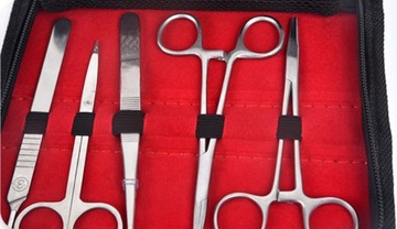 Учебный набор для хирургического наложения швов