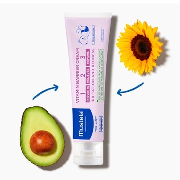 MUSTELA BEBE Krem do przewijania 123 100 ml