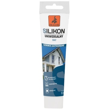 SILIKON UNIWERSALNY 100ml TUBA DRAGON BIAŁY