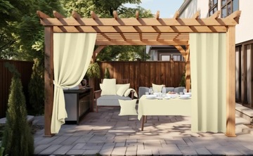 Садовые занавески 155x180 для беседки садовой террасы