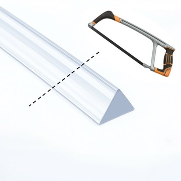 Порог для душевой кабины Акриловая порога душа полоса 100 см 5 мм