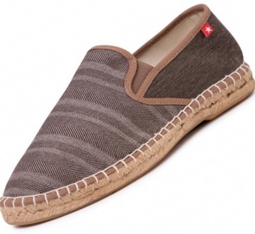 ESPADRYLE MĘSKIE BIG STAR BRĄZ FF174541 R43